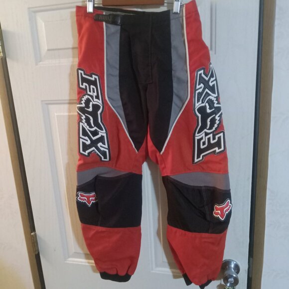Fox Racing 180 Motocross Pants Size 30 Red/Black/Gray - Picture 1 of 8